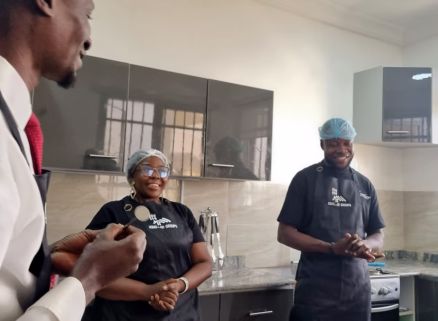 Chef-led training and culinary service