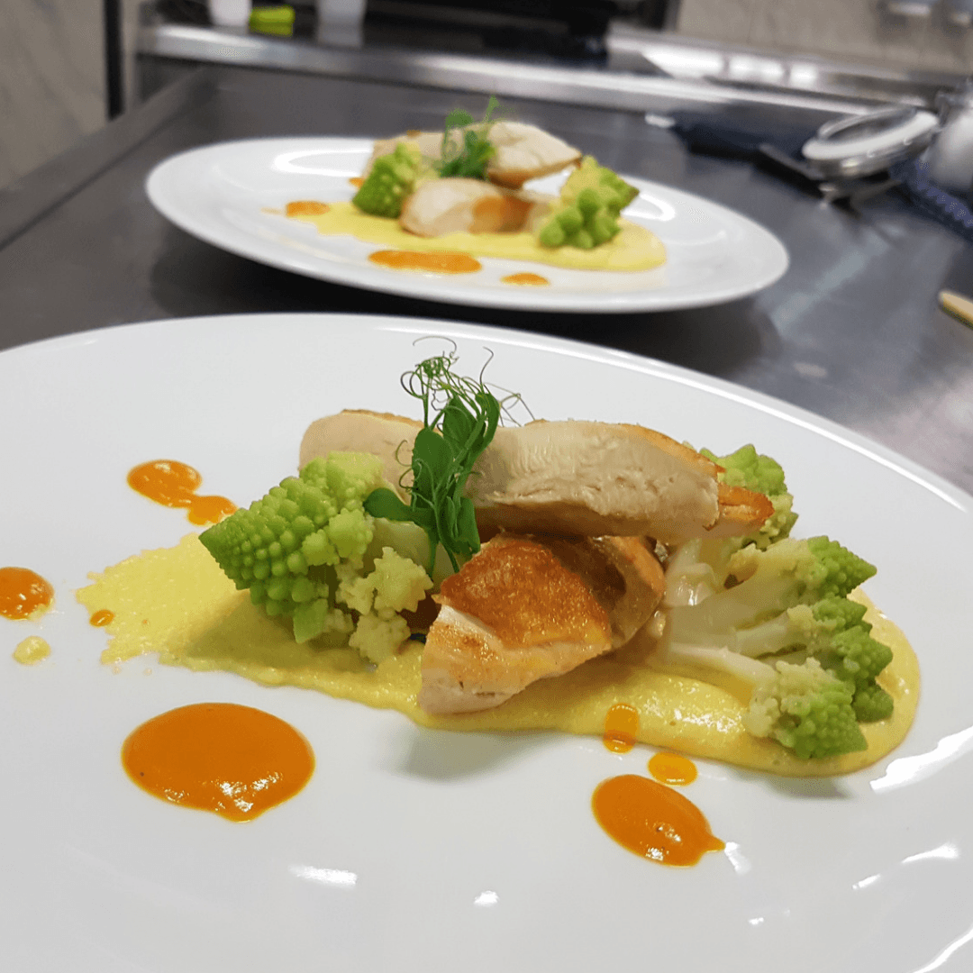 Private Chef preparing food